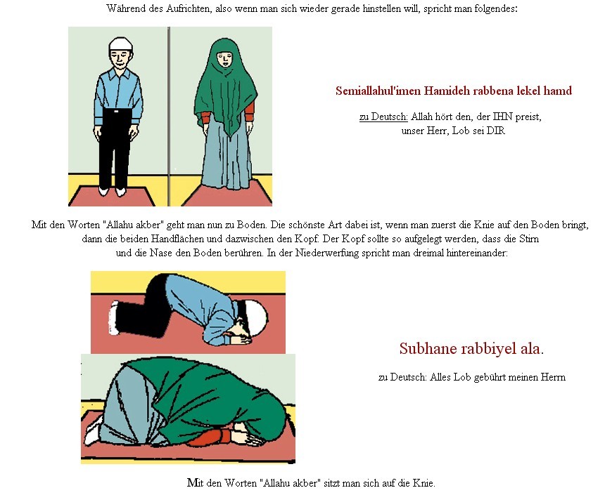 Wie Viele Rakat Haben Die Gebete Miltenberger Inquen