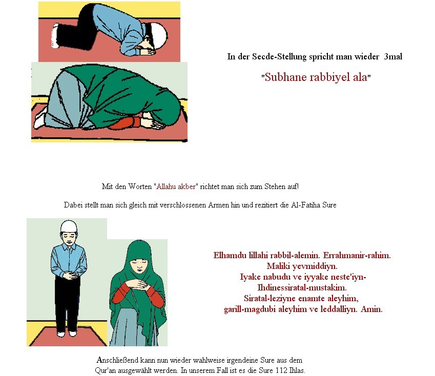 Wie Viele Rakat Haben Die Gebete Miltenberger Inquen
