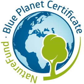 NatureFund Blue Plantet Certificate 2021