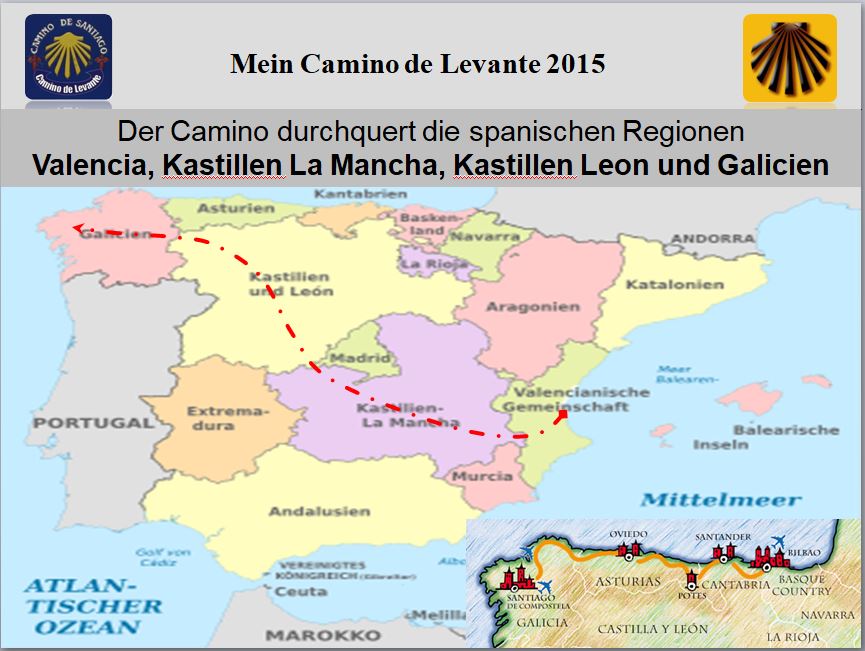 Camino De Levante 2015 Mr Vagabunds Webseite - 