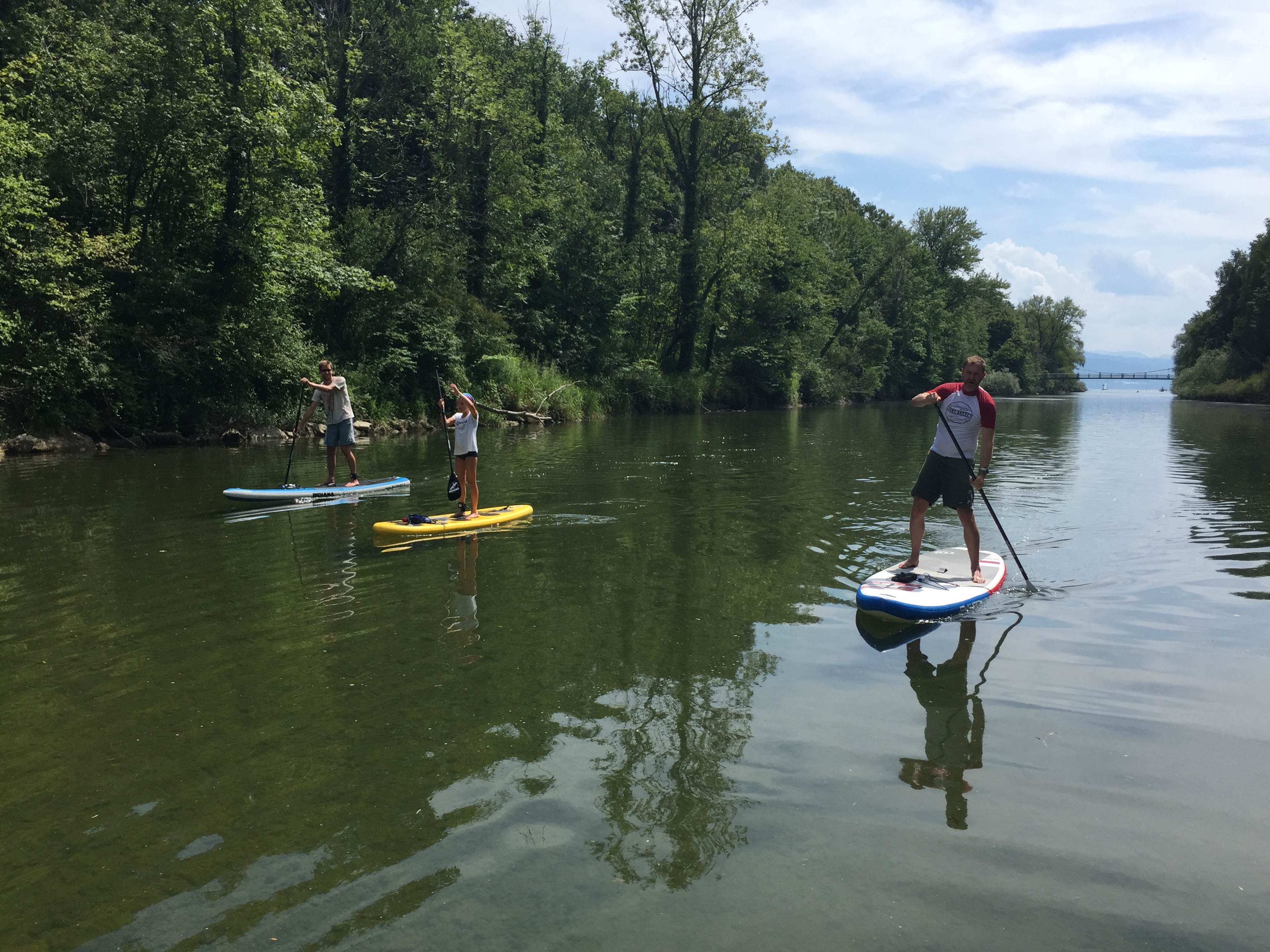SUP Touren die Paddler / Stand Up Paddling Bodensee / SUP Bodensee