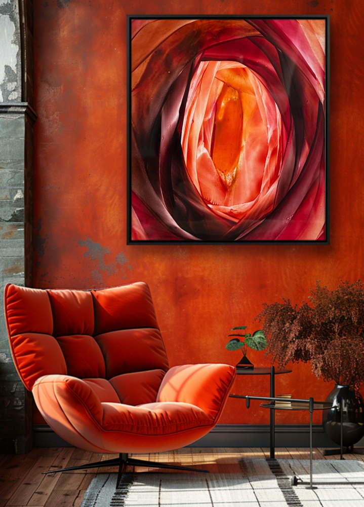 vagina pussy Encaustic art kut 