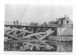 pont détruit en 1940