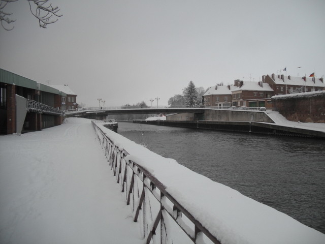 Le Pont, vu de la Médiathèque