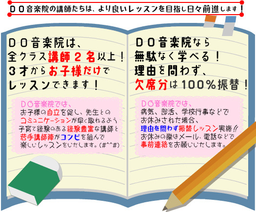 幼児のピアノ教室