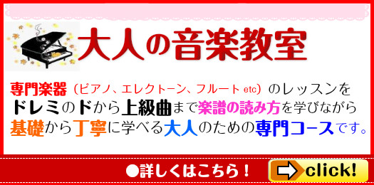 ★ゆったり学べる個人レッスン！大人のフルート教室（月額5500円～）