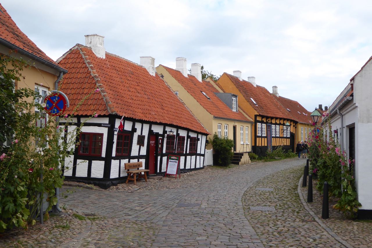 Ebeltoft malerische Stadt