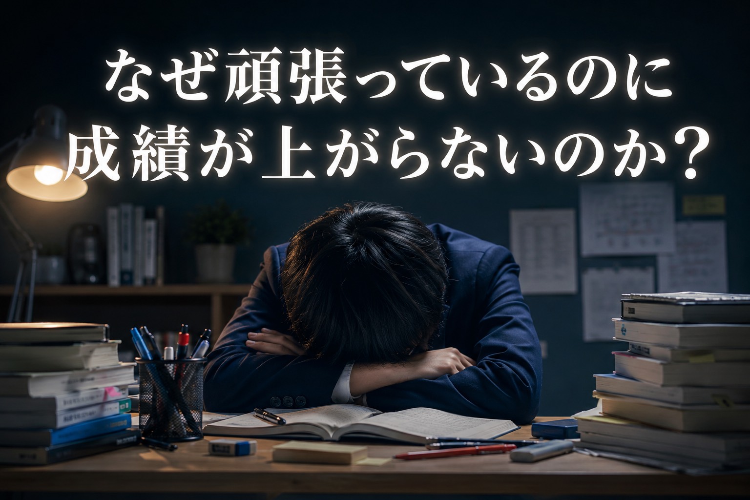 なぜ頑張っているのに成績が上がらないのか？