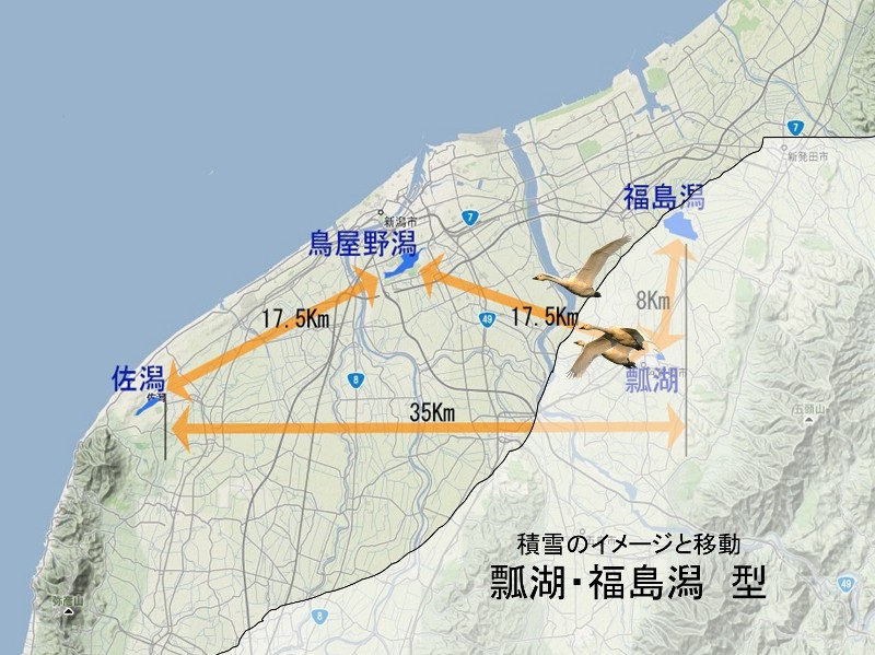 雪消えが進む2月末～3月（積雪深小）