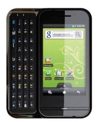 Highscreen Zeus - Russia's first android-smartphone with a Qwerty-keyboard