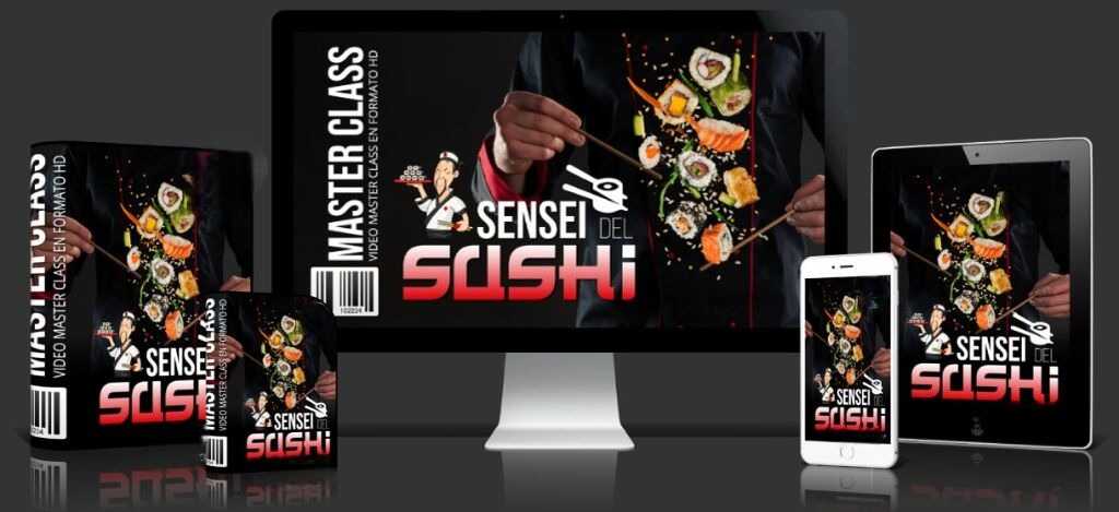 Curso Online Sensei del Sushi, clases en línea aprende Sensei del Sushi, mejores cursos online con certificado, plataforma de cursos online, mejores oficios para aprender por Internet, cursos de oficios online
