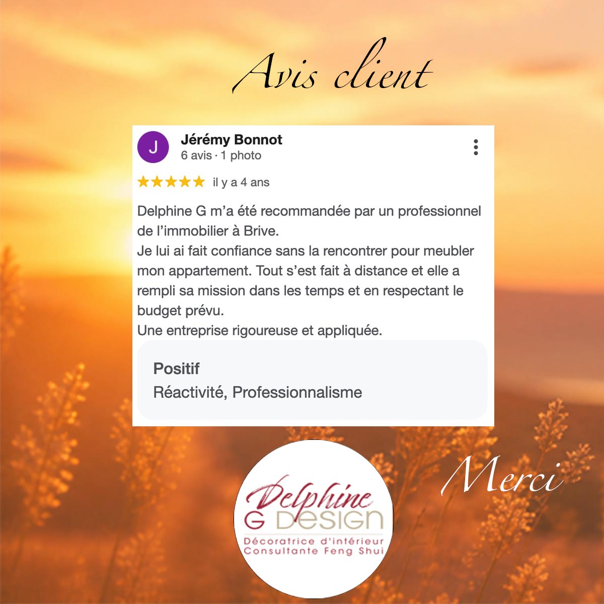 Avis client