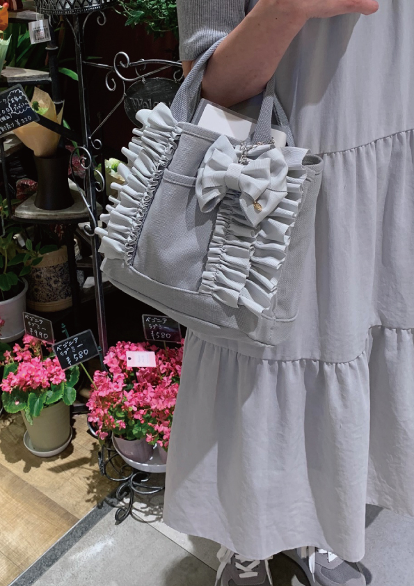 JourFin　ラブリボン　LoveRibbon　リボン　リボン教室　リボン教室芦屋　リボン　リボンワーク　リボン資格　リボンレッスン　フリルバッグ　ダブルフリルバッグ　木馬リボン　MOKUBAリボン　MOKUBA　リボンチャーム　神戸北野ホテル　神戸北野ホテルカルチャーサロン