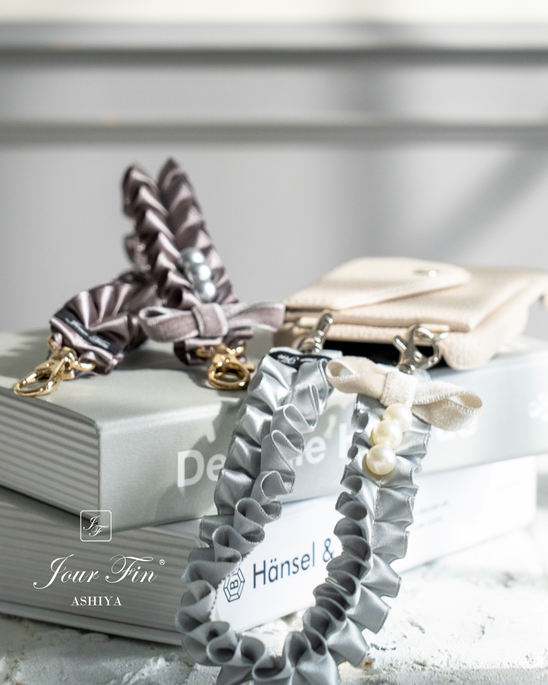 【WSのお知らせ】JourFin®毎日ワークショップ「パール付け放題！フリルストラップ作り」