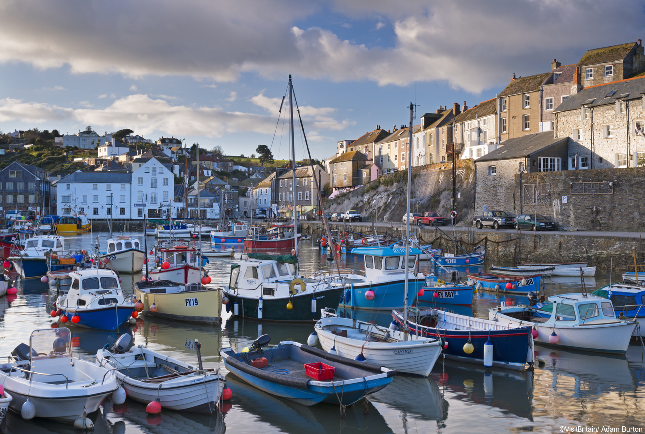 Mevagissey village, South Cornish Coast, Cornwall