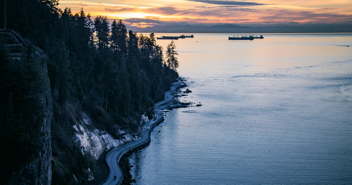 Vancouver Seawall, Stanley Park, BC