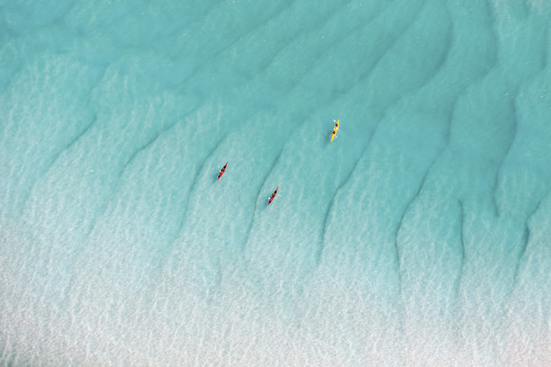 Kayaking bei den Whitsunday Islands                                                                    © Tourism Whitsundays