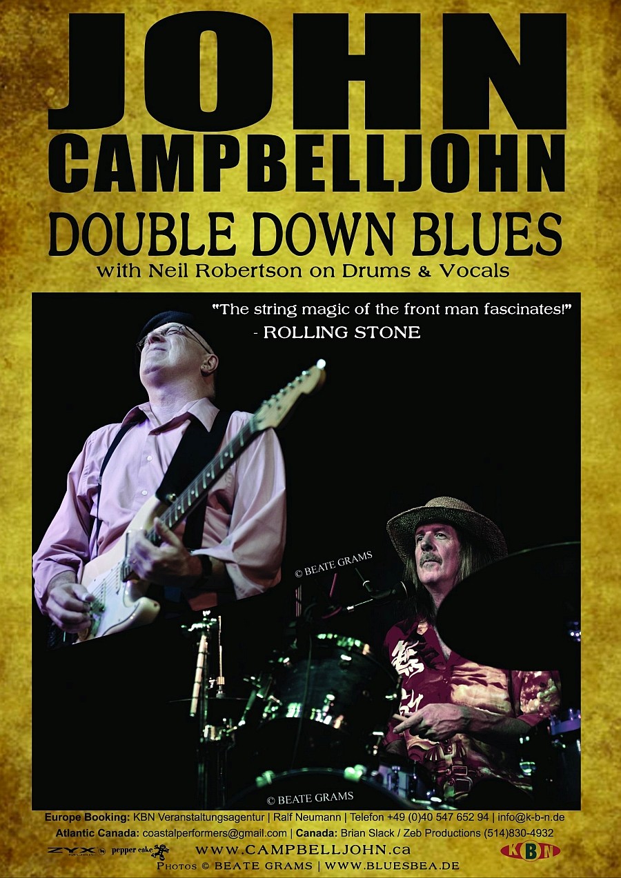 John Campbelljohn Double Down Blues with Neil Robertson