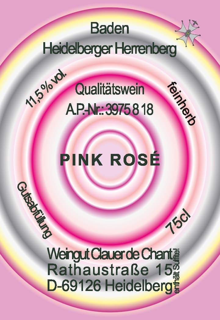Jugendlich, freche und spritzige Pink-Rosé Variation