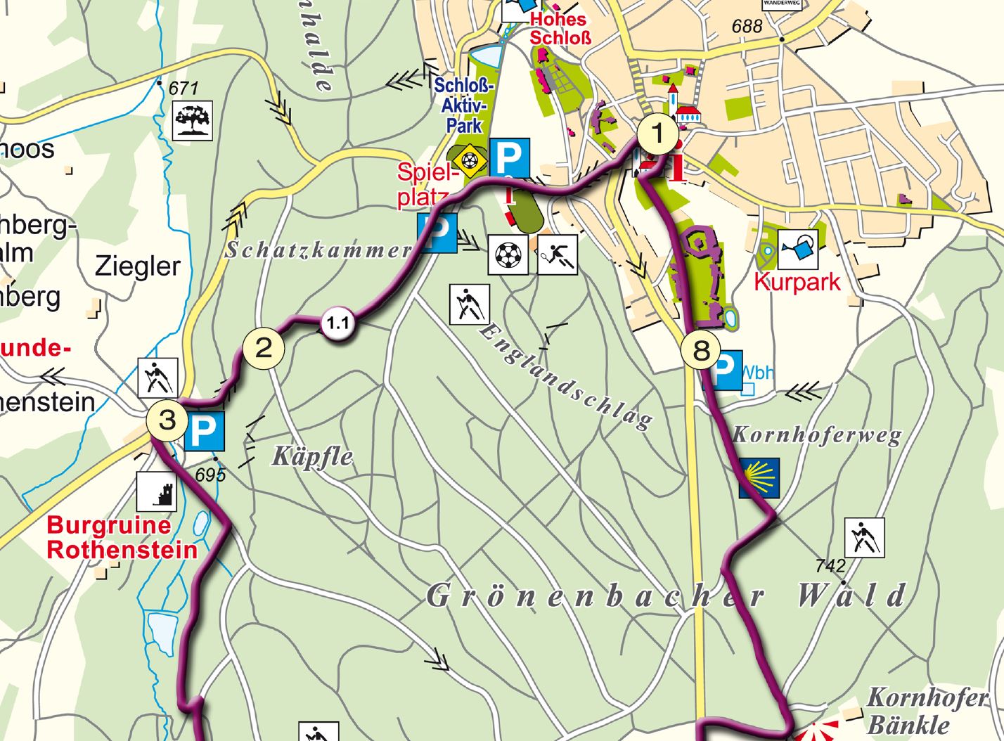 Bad Grönenbach Wanderheft