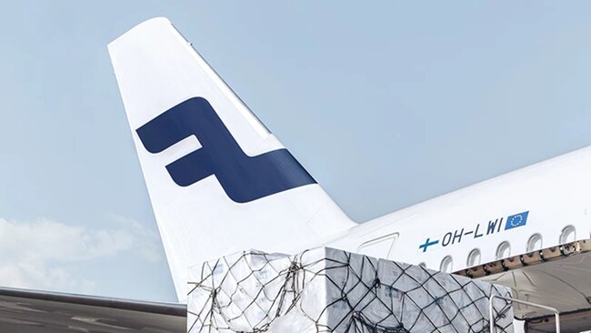 Immediately bookable capacity online. Image: Finnair Cargo