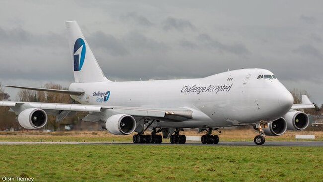 Challenge Airlines operates four B747-400F, equipped with nose doors – picture: company courtesy