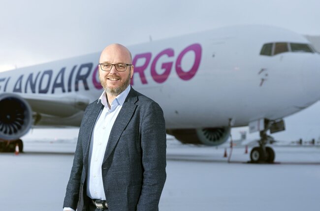 Gunnar Mar Sigurfinnsson, MD, Icelandair Cargo. Image: Icelandair Cargo