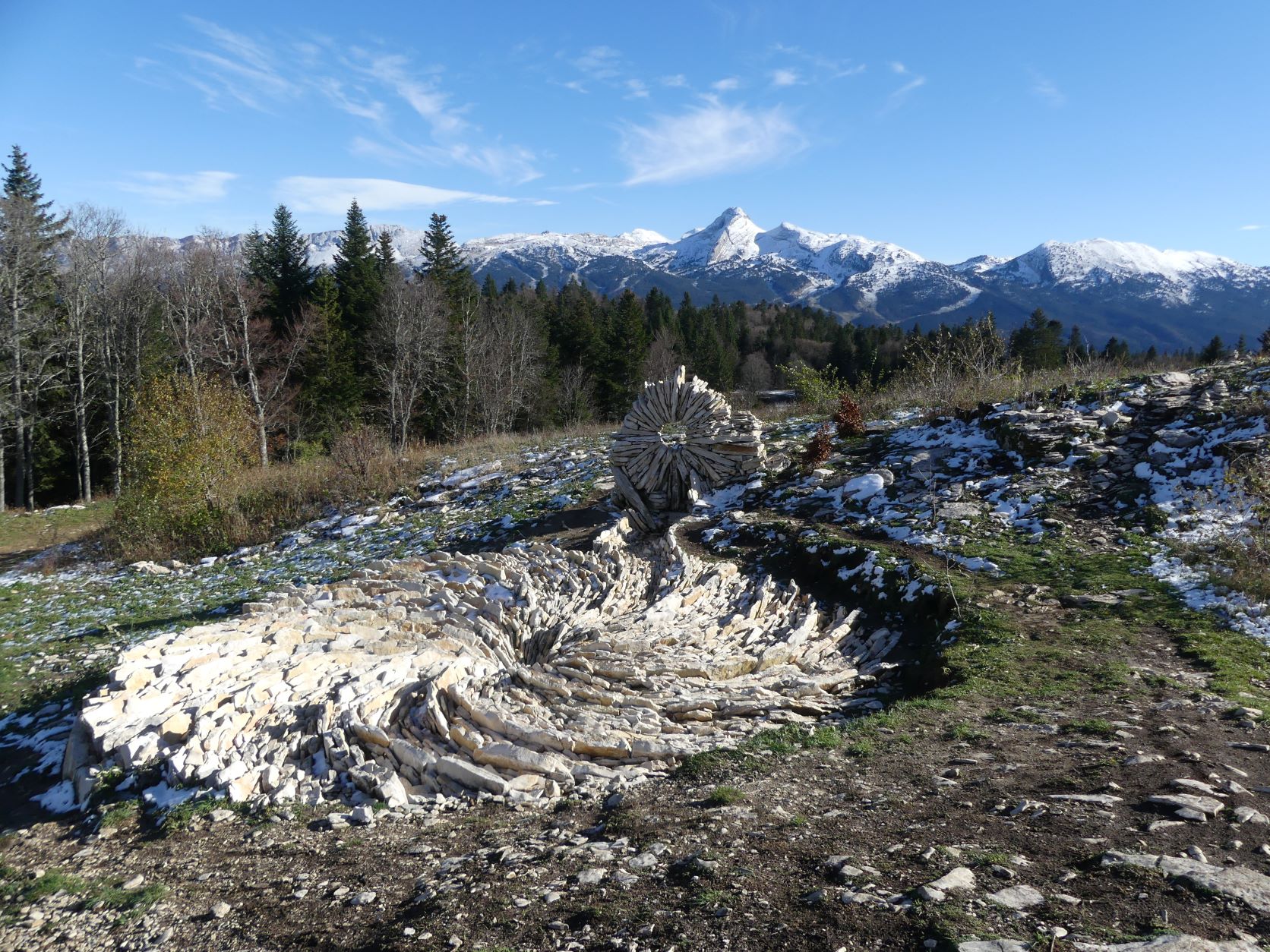 Lauzes neige Vercors