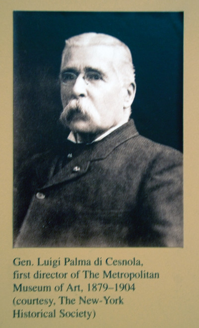 Luigi Palama de Cesnola, from the Metropolitan Museum of Art, New York.