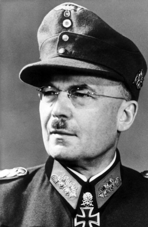 Generaloberst Lothar Rendulic, Commander of the 20th Mountain Army accused and acquitted of Nordlicht Campaign war crimes but convicted of other war crimes in Yugoslavia, Greece and Alabania (Bundesarchiv, Bild 146-1995-027-32A, 1945). 