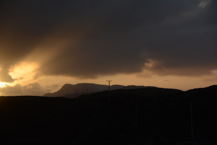 Sun rise at Fearnmore, Applecross Peninsula on the Winter Solstice, December 21st 2014.