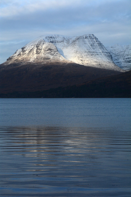 Beinn Alligin and Loch Torridon.