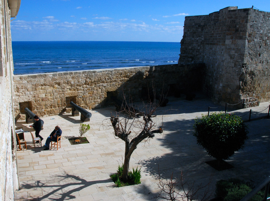 Larnaca Fort, used as a prison by the British and having its own gallows.