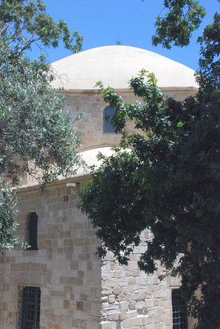 Tomb recess of the Domed tomb recess of the Prophet's aunt: Hala Sultan Tekke