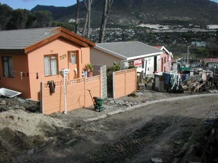 New homes at Imizamo Yethu (courtesy Hout Bay Community Christian Association)