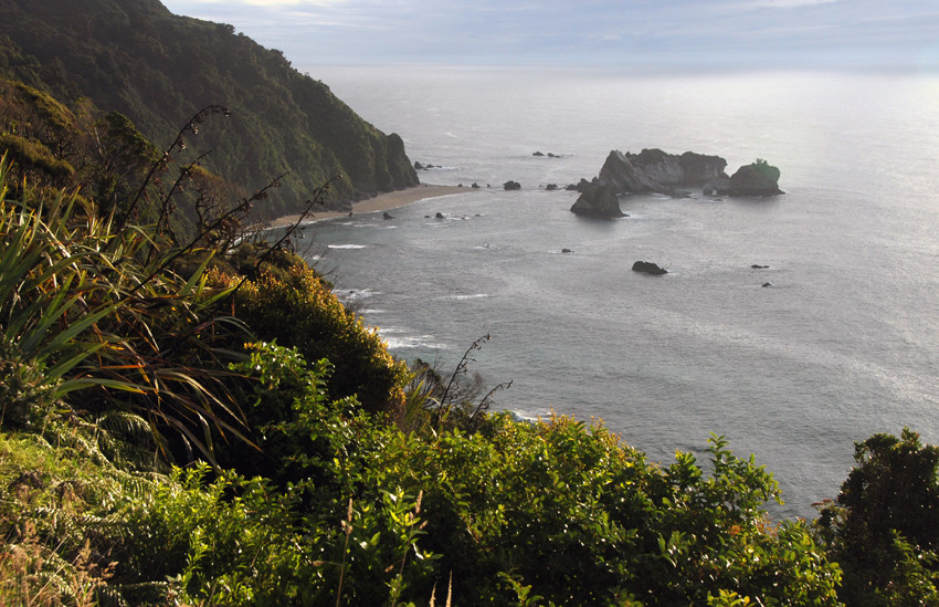 Knights Point on the West Coast of New Zealand's South Island.