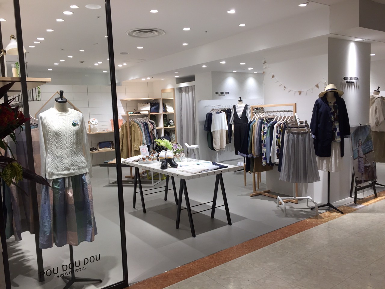 POUDOUDOU名古屋パルコ店様　【新装／設計】