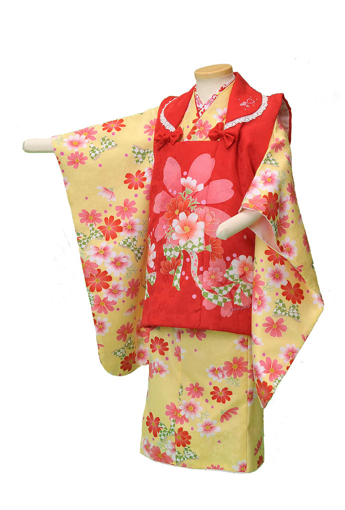 Mi★［さくら］3歳着物 ꕤ ハンドメイド ꕤ 七五三 3歳 女の子 Mi様専用☆［さくら］3歳着物 ꕤ ハンドメイド ꕤ 七五三 3歳 女の子