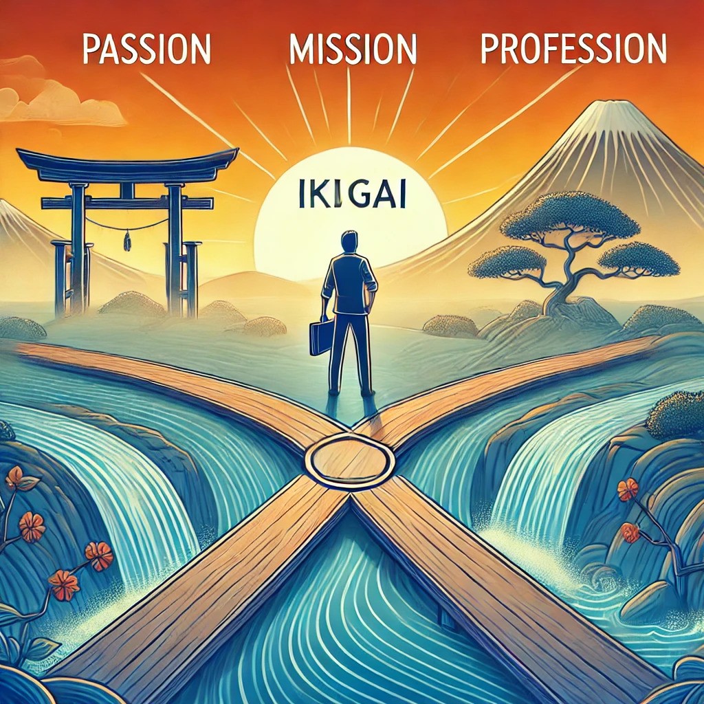 IKIGAI: the art of balancing passion, purpose and profession for a meaningful life