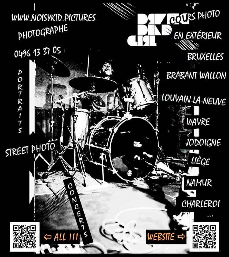 En Brabant Wallon et au centre de Bruxelles, vos cours de photographie avec un photographe professionnel