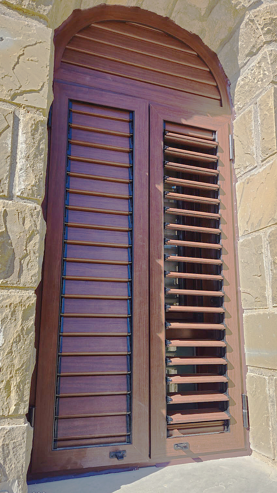 Mallorquinas curvas aluminio
