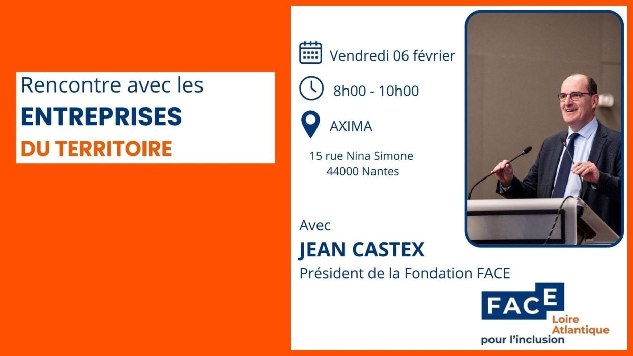 Rencontre exceptionnelle avec Jean Castex, Président de FACE, le 6 février à Nantes