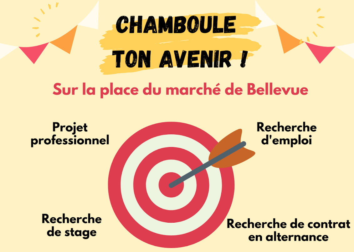 Chamboule ton avenir à Bellevue le 19 avril