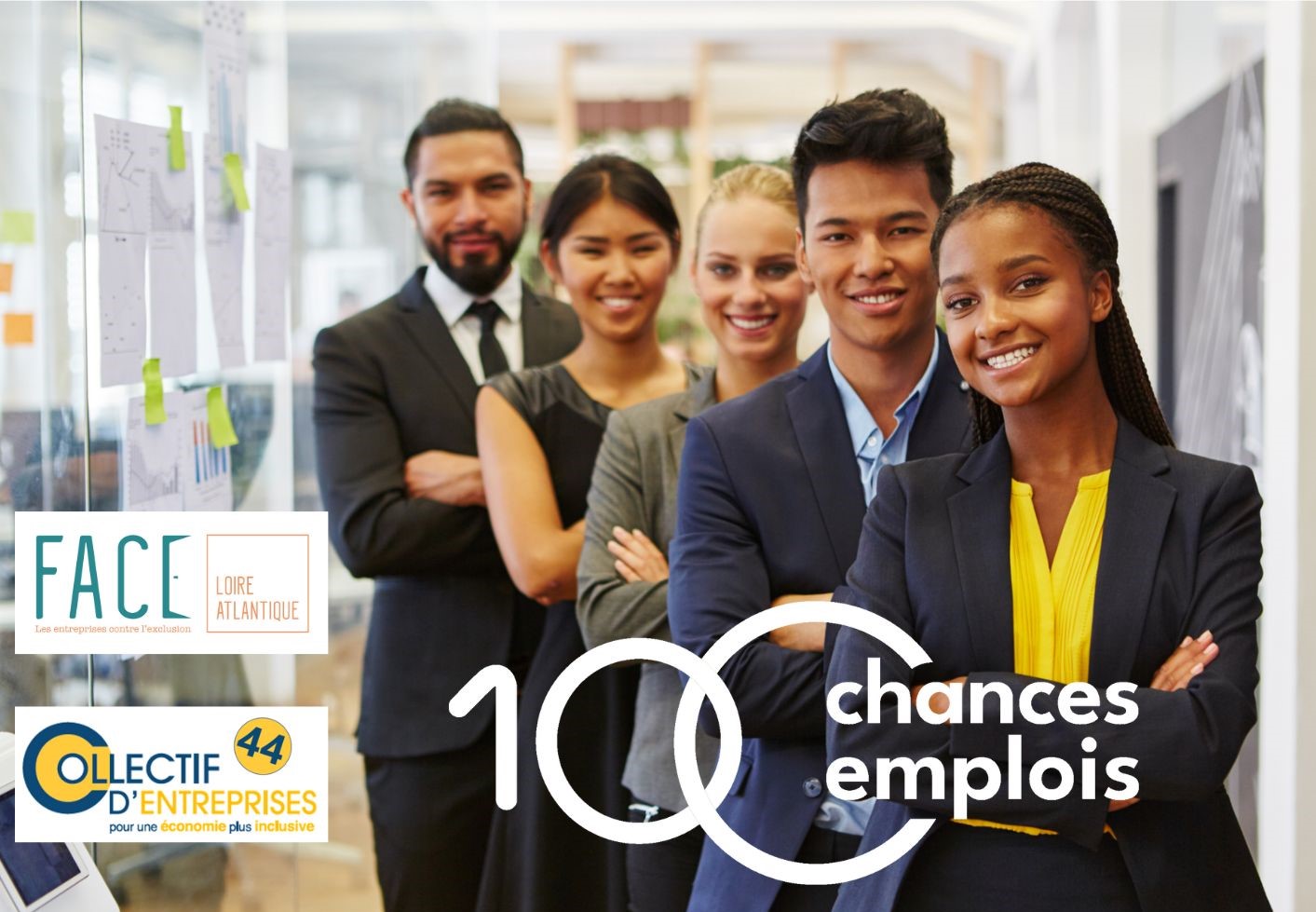 Nouvelle 100 Chances avec le collectif 44 d'entreprises pour une économie plus solidaire