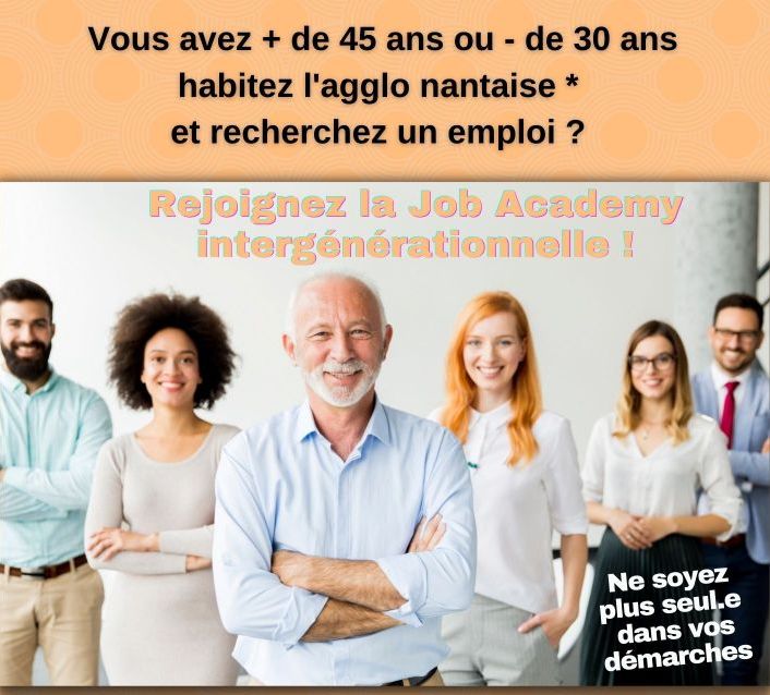 Rejoignez la job academy intergénérationnelle de Nantes !