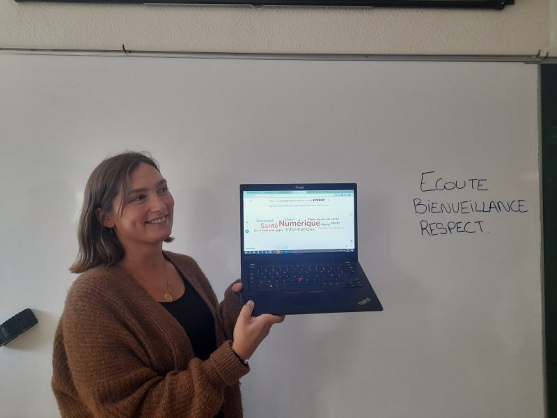 Succès de l’action Wi-Filles sensibilisation pour les collégiens d’Ernest Renan