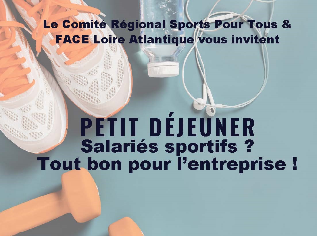 Petit déjeuner : Salariés sportifs ? Tout bon pour l'entreprise !