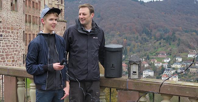 Jannis Petersen interviewt Christopher Paton, den Leiter des Arbeitskreises