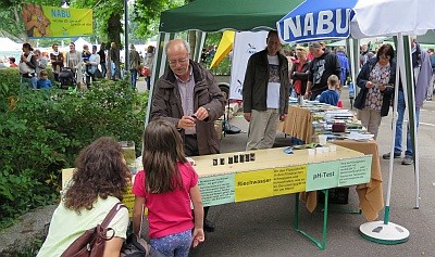 NABU-Stand am "Lebendiger Neckar 2015"