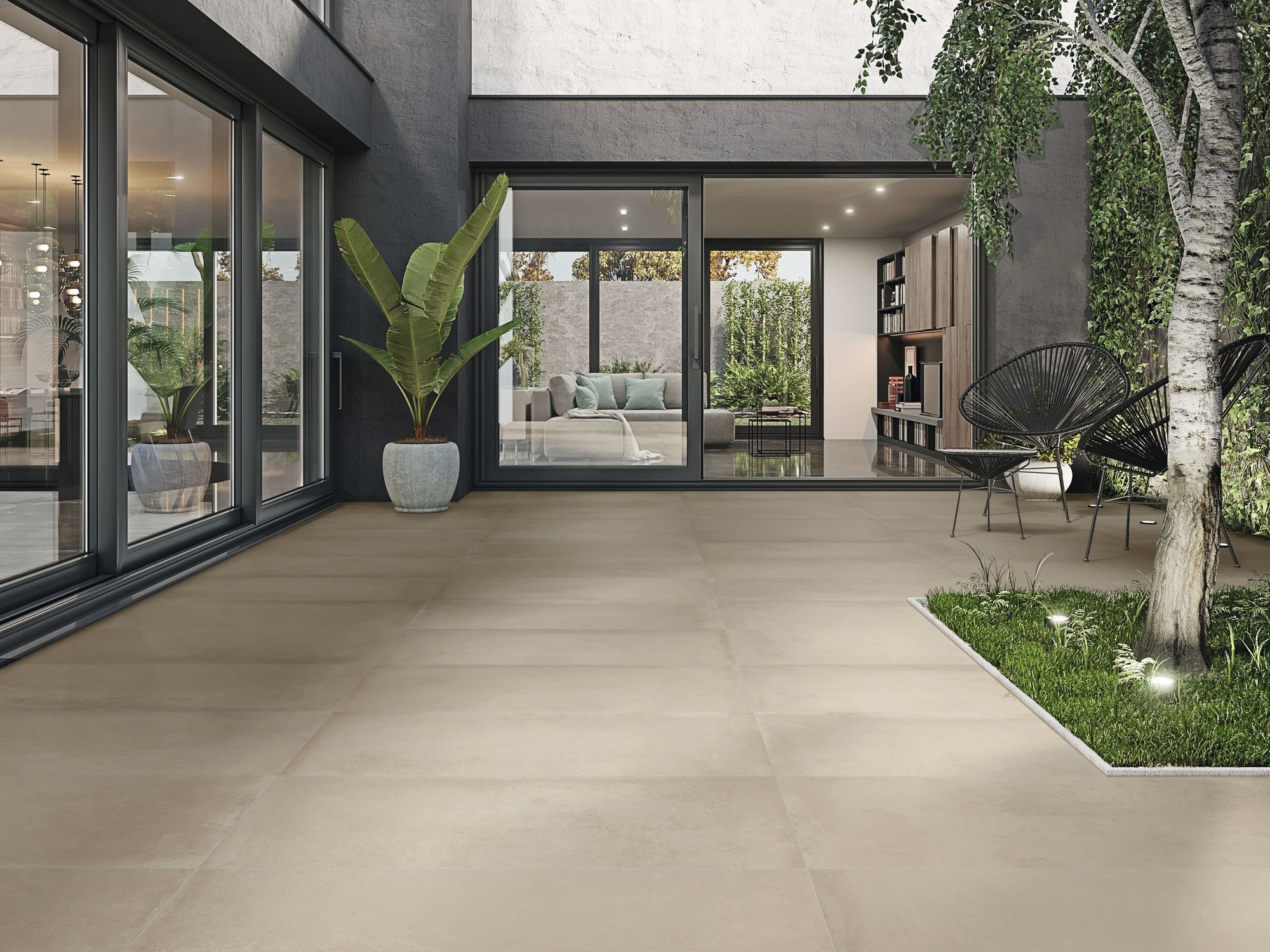 Carrelage extérieur Arzon ivory